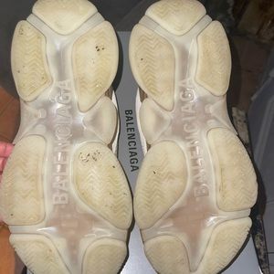 Triple s balenciaga : Off white / cream